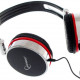 Наушники Gembird MHP-903 Black/Red, Mini jack (3.5 мм), накладные, кабель 1.5 м